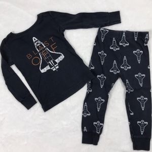 Blast Off Rocket Pajamas, Size 2T